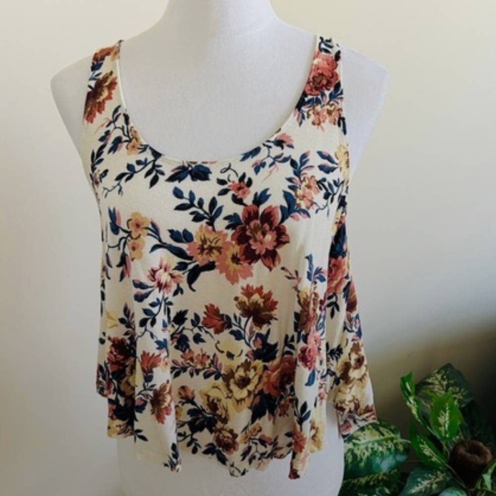 American Eagle Soft & Sexy Tank Floral